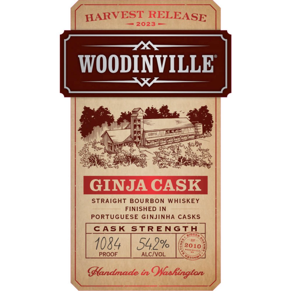 Woodinville Ginja Cask Cask Strength Bourbon Bourbon Woodinville   