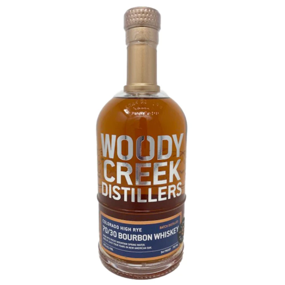 Woody Creek High Rye 70/30 Bourbon By William H. Macy Bourbon Woody Creek Distillers   