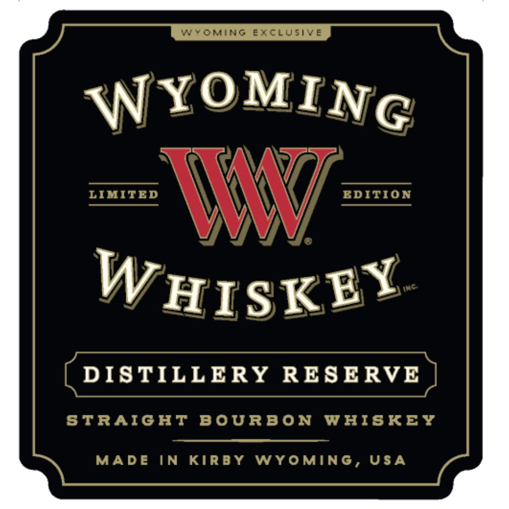 Wyoming Whiskey Distillery Reserve Straight Bourbon Bourbon Wyoming Whiskey   