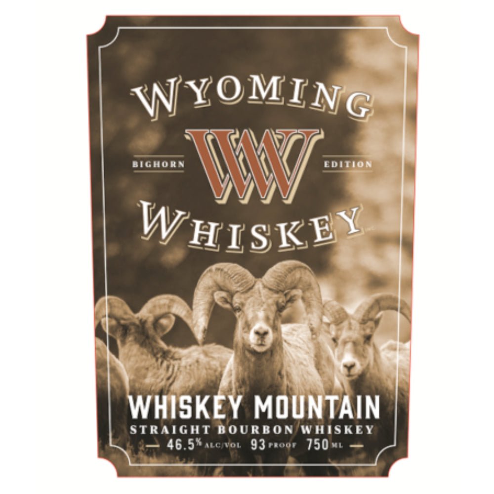 Wyoming Whiskey Mountain Bourbon Bourbon Wyoming Whiskey   