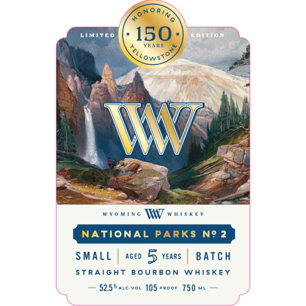 Wyoming Whiskey National Parks No. 2 Bourbon Wyoming Whiskey   