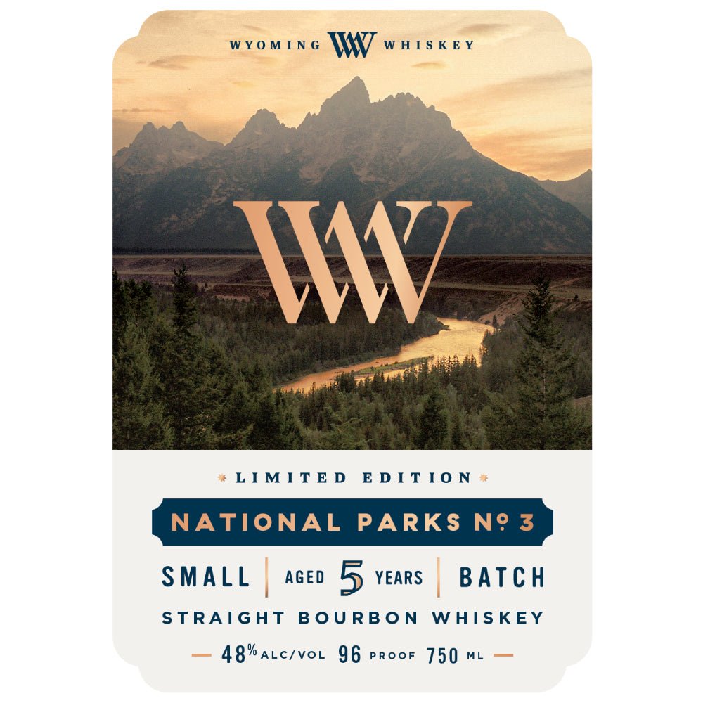 Wyoming Whiskey National Parks No. 3 Bourbon Wyoming Whiskey   