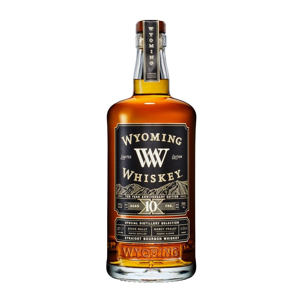 Wyoming Whiskey Ten Year Anniversary Edition Straight Bourbon Bourbon Wyoming Whiskey   