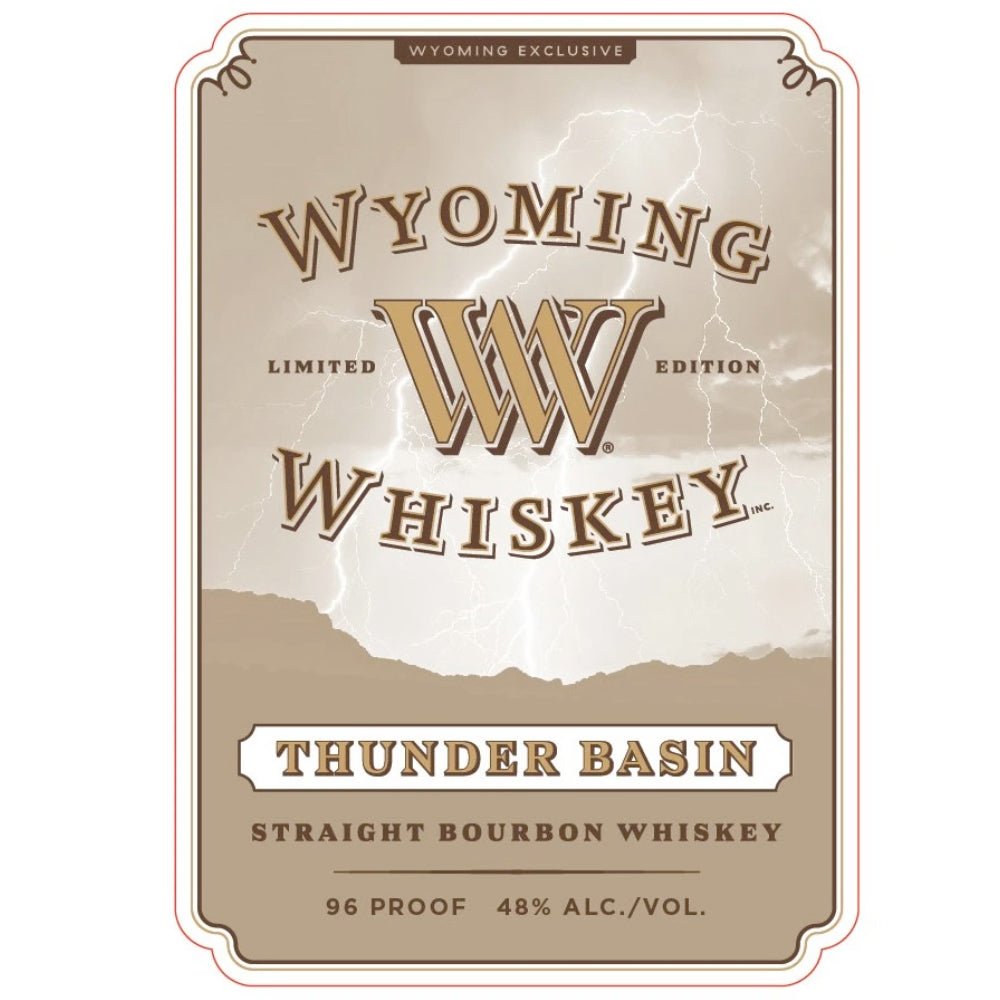 Wyoming Whiskey Thunder Basin American Whiskey Wyoming Whiskey   