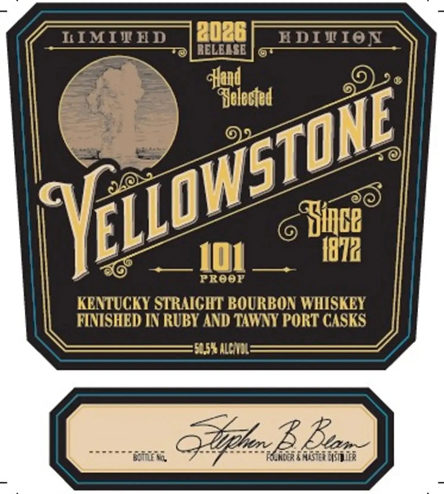 Yellowstone 2026 Limited Edition Bourbon Finished in Ruby and Tawny Port Casks 2