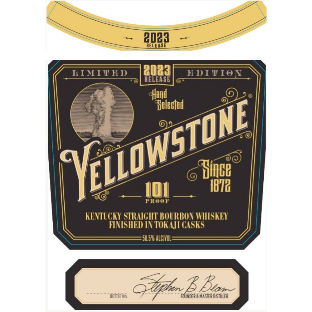Yellowstone Limited Edition Bourbon 2023 Bourbon Yellowstone   