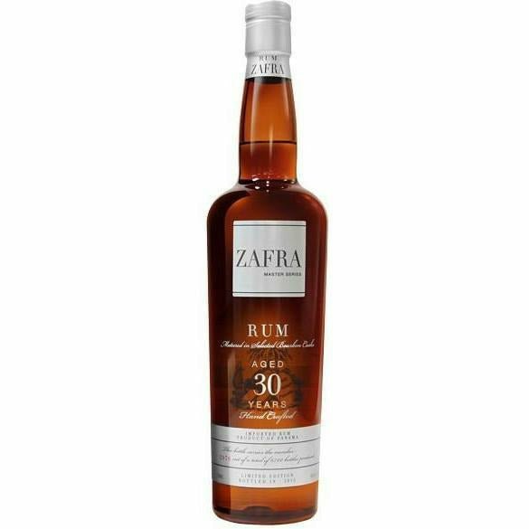 Zafra Master Series Rum 30 Year Alcoholic Beverages Main Street Liquor   